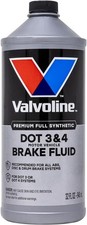 Synthetic DOT 3 4 Brake Fluid - High Boiling Point, 12oz 32oz Options