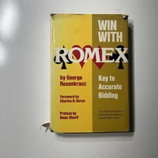 Win with Romex: The Key to Accurate Bidding by George Rosenkranz 1975 Hardcover