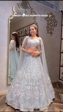 Indian Heavy Bridal Wedding Lehenga Choli Party Wear Bollywood Designer Lengha 2