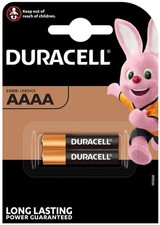 2 x Duracell AAAA 1.5V Specialty Batteries MX2500 E96 LR8D245