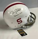 Jim Plunkett Full-Size Signed Autographed Stanford Helmet - JSA Authenticated