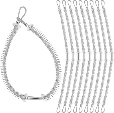 #ad 10 Pack Whip Hose Restraint Safety Whip Check Cable for to Restraint Fitting $45.31