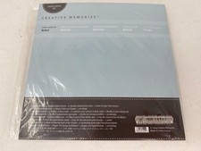 Creative Memories Paper Album Kit REBEL Paper Mats Title Epoxy Stickers