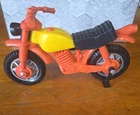 Dirt Bike Tonka Vintage Orange & Yellow Vintage 1970/80s