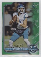 2021-22 Bowman U Chrome Prospects Green Refractor 64/99 Grayson McCall #55 0o1