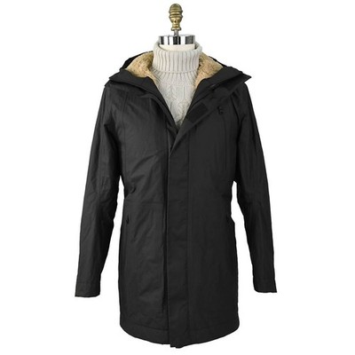 NEW PREMIATA DARK GRAY COTTON  PA MF COAT US 42 - EU 52 PRCW2