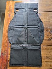 Porsche Child Seat Pad including 2 Storage Pockets Black Universal Fit