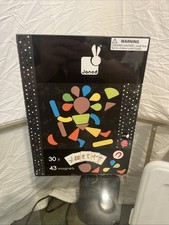 Magneti'book Janod Amazing STEM Travel Book With Magnets And Picture Cards EUC