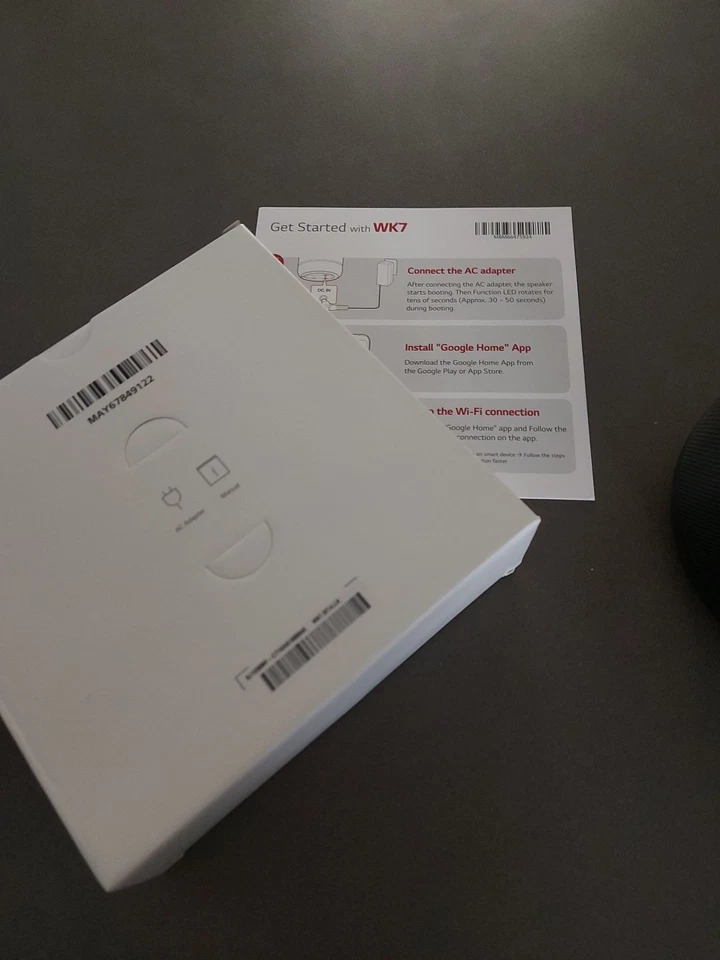 Google Assistant LG XBOOM WK7 - Immagine 4 di 4