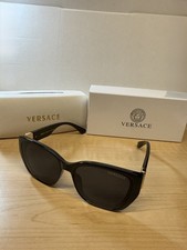 Versace Black/Dark Grey Sunglasses