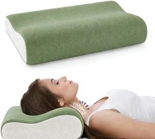 King Size Cervical Pillow for Neck,Shoulder Pain Relief Sleep,Memory Foam Pillow