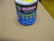 DAP Contact Cement, Weldwood Gel Series, Tan, 1 qt, dented can never opened