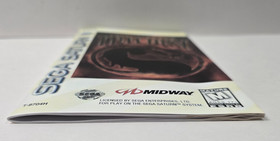 Mortal Kombat Trilogy - Sega Saturn - Complete CIB - RARE