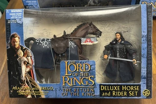 The Lord of the Rings - The return of the king - Aragorn with Brego - Toy Biz