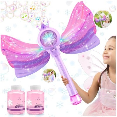 Magical Fairy Bubble Machine with Lights and Music - Perfect Gift for Kids