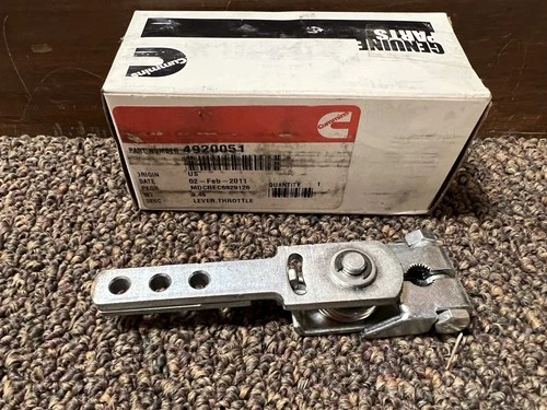 New Genuine Cummins 4920051 Diesel Injection Pump Throttle Lever Arm