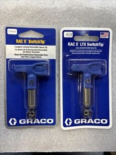 2 Graco LTX419 RAC X SWITCH TIP 419 NEW