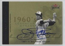 2002 Fleer Premium Legendary Dynasties 66/70 Jim Palmer Auto HOF 7xr