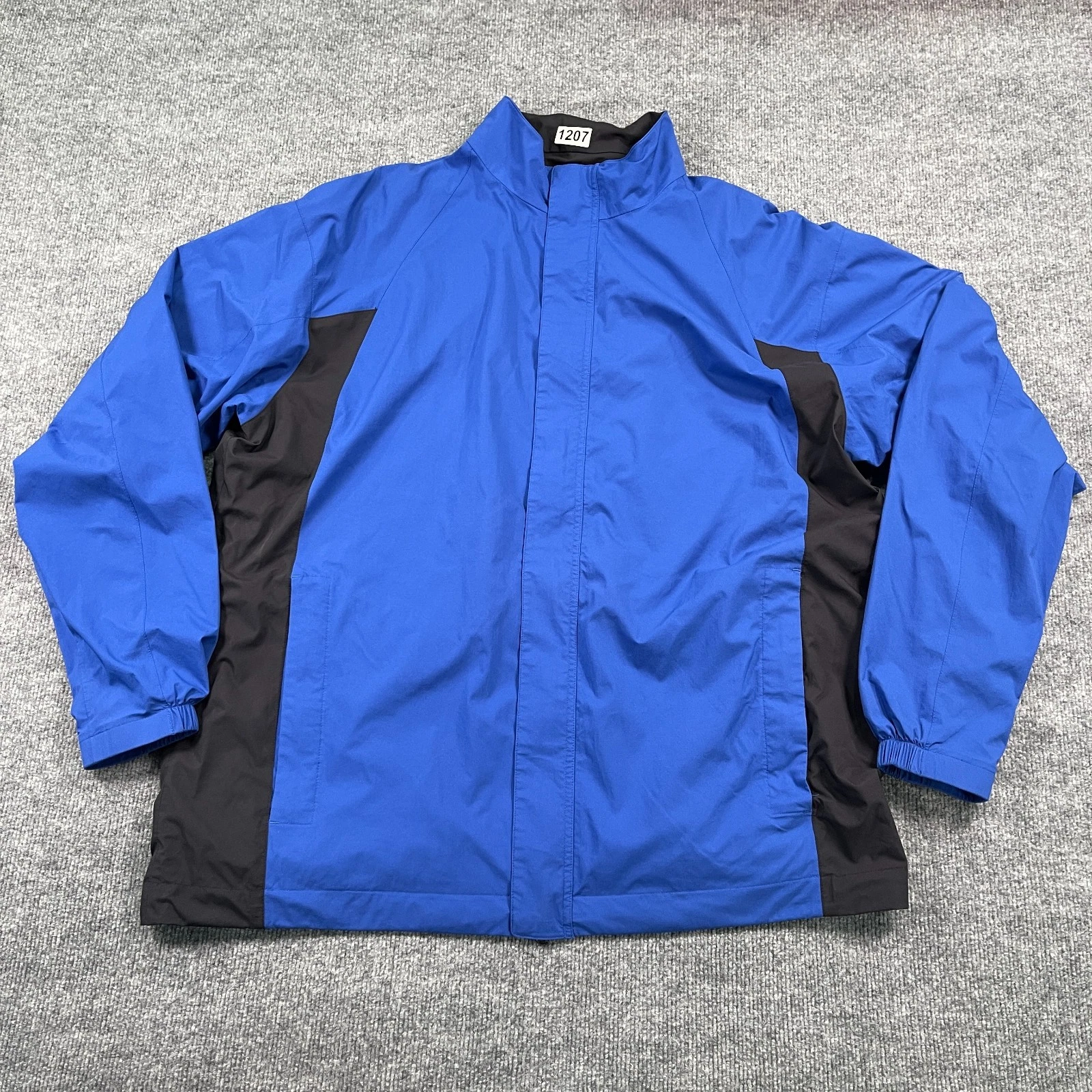 NIKE Golf Storm-Fit Windbreaker Jacket 2XL 27x31 Blue Black