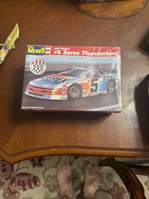 Revell Jeff Neal #5 Zerex Thunderbird 1:25 Model Kit Sealed Vintage NASCAR