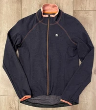 Giordana Sosta Wool Polyamide Italian Cycling Full Zip Jersey-Women's L-Gray