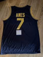 CALIFORNIA GOLDEN BEARS- DAI DAI AMES SIGNED AUTOGRAPH JERSEY ACOA BASKETBALL