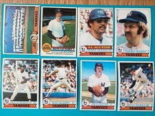 1979 topps baseball New York Yankees complete team set (29) NM to NM/MT