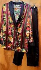 Vintage Gold Label Victoria  s Secret Double Breasted Housecoat Pajamas Size Sm