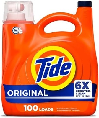 Tide Liquid Laundry Detergent Original 100 Loads
