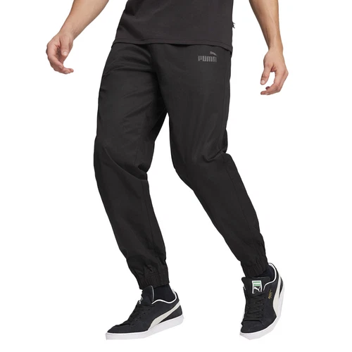 Puma Essentials Pantaloni Chino Uomo Nero Casual Pantaloni Sportivi 68045001