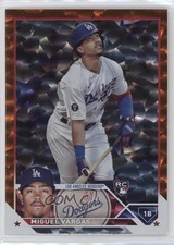 2023 Topps Series 1 Orange Foil 175/299 Miguel Vargas #163 0t08