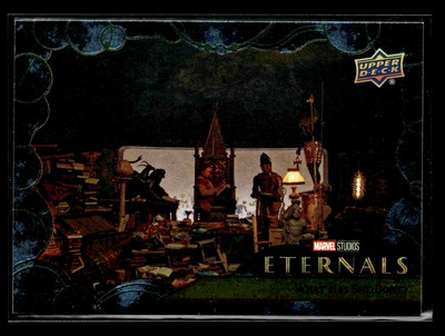 2023 Upper Deck Marvel Eternals - Blue - #34 What Has She Done?
