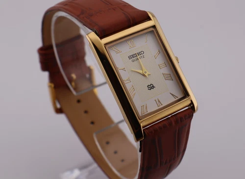 Vintage Seiko Slim Quartz  Men's Wrist Watch - Comes With New Battery, New Strap