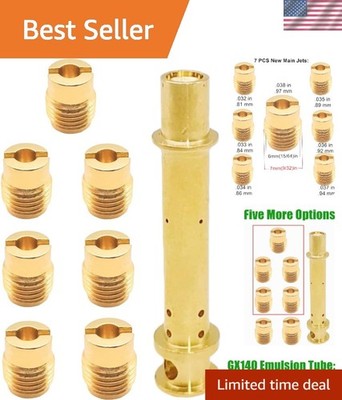 7-Jet Carburetor Kit for Predator 212cc & Clone Engines - Optimal RPM Boost