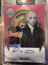 2026 Leaf Metal Presidents Day Dana White (1/1) Auto