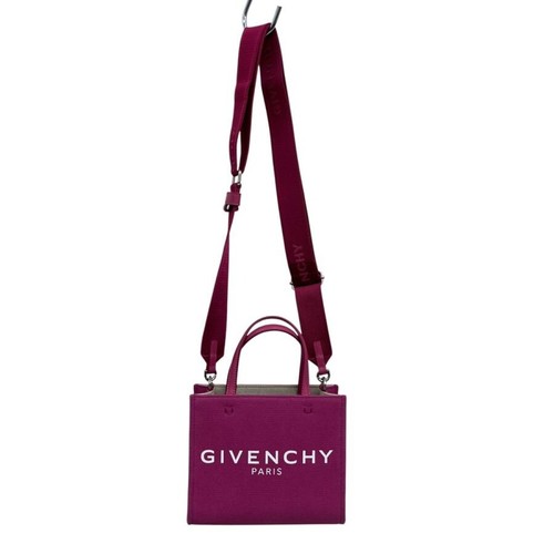 Givenchy G Tote 2Way Shocking Pink Mini Shoulder Bag BB50N0B1TJ Auth