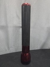 Snap On Tools 11 14 Inch Flashlight 3 D Cell Red Aluminum Hand Light Mechanics