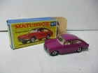 Matchbox Lesney Superfast SF67 Volkswagen 1600TL- purple body, F Type box