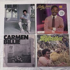 Vinyl Record Lot 4 Lionel Richie The Stylistics Carmen Billie Bobby Jones VG+