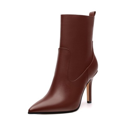 Womens Ankle Boots, Pointed Toe High Heel Ankle Booties for Women, Womens Stilet