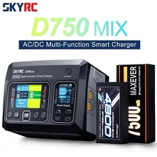 SKYRC D750 MIX Smart Charger AC500W DC1600W For LiPo/LiFe/Li-ion/LiHV/NiMH/Pb