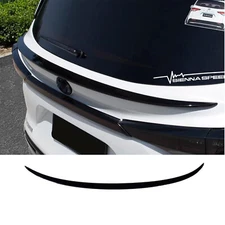 Toyota Sienna Glossy Black ABS Middle Mid Trunk Spoiler Wing Fit for 2021-2024