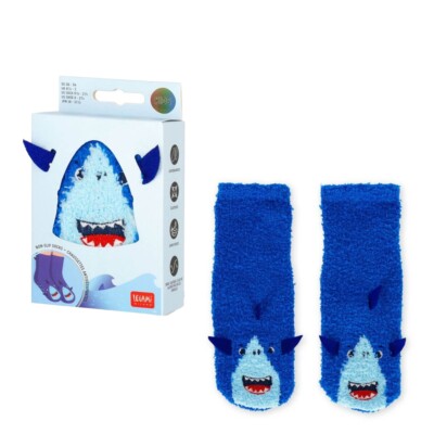 ANTI RUTSCH SOCKEN KIDS - SHARK HAI GR. 26 - 34 VON LEGAMI NEU OVP