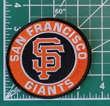 San Francisco Giants 3.5" Iron On Embroidered Patch~ Free Tracking!