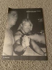 Vintage THE FABULOUS ONES STAN LANE AWA Wrestling Pinup Photo Magazine Clipping