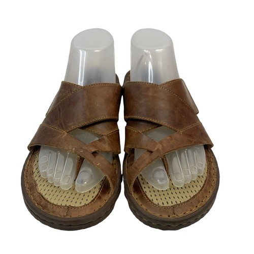 Born Sorja II Brown Leather Cushioned 