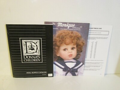 Donna's Children - Monique Collection Wee 3 Modacrylic Doll Wig Catalogs 1990s