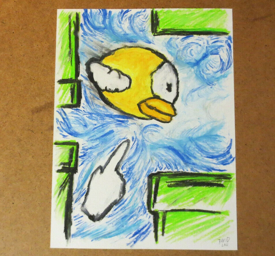 Flappy Bird Flappy bird, Bird drawings, Bird sketch