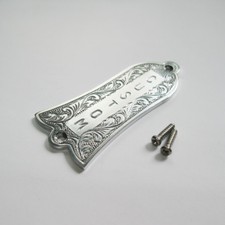 Grass custom pattern handmade aluminum truss rod cover fits most Gibson guitars
