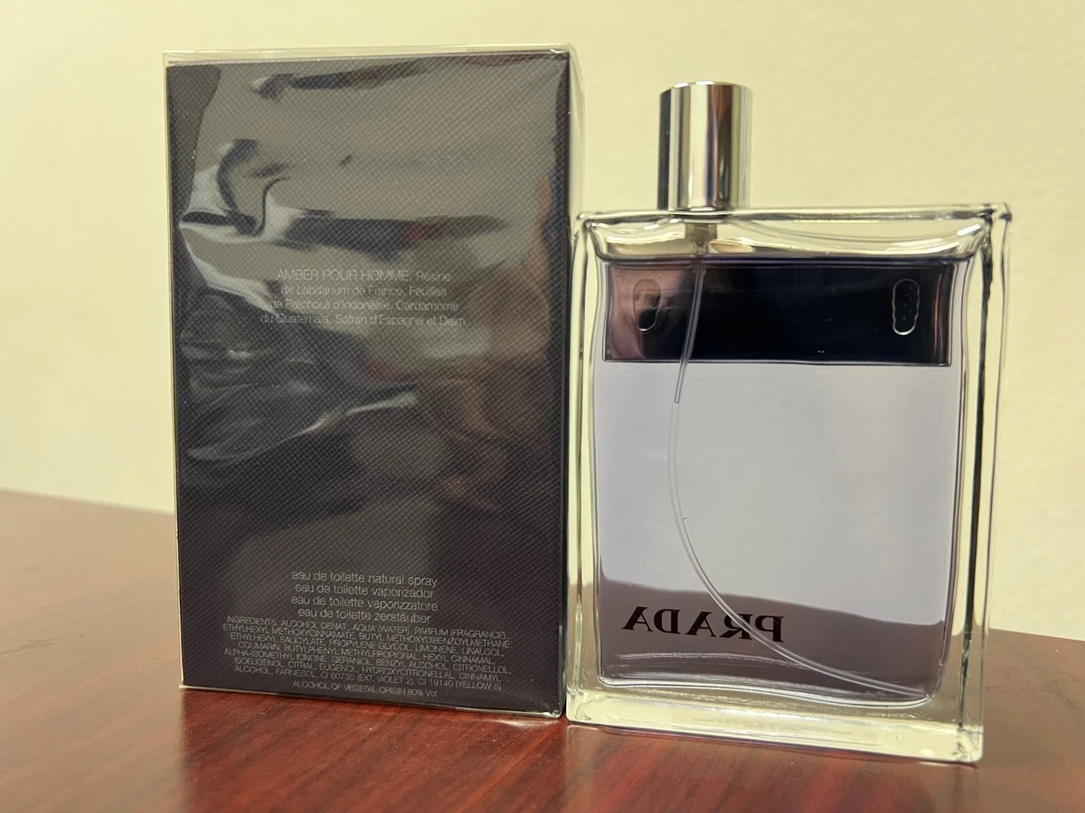 Prada amber aftershave sales